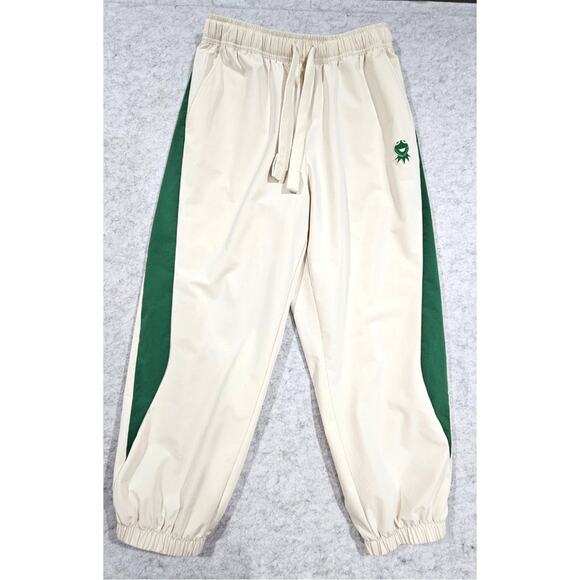 Disney Pants - Disney The Muppets Kermit  Jogger Sweatpants Windbreaker  Womens Sz L
